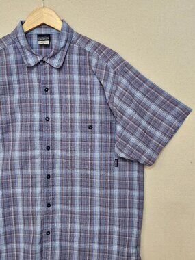 Patagonia Short Sleeve Puckerware Shirt L